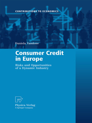 cover image of Consumer Credit in Europe